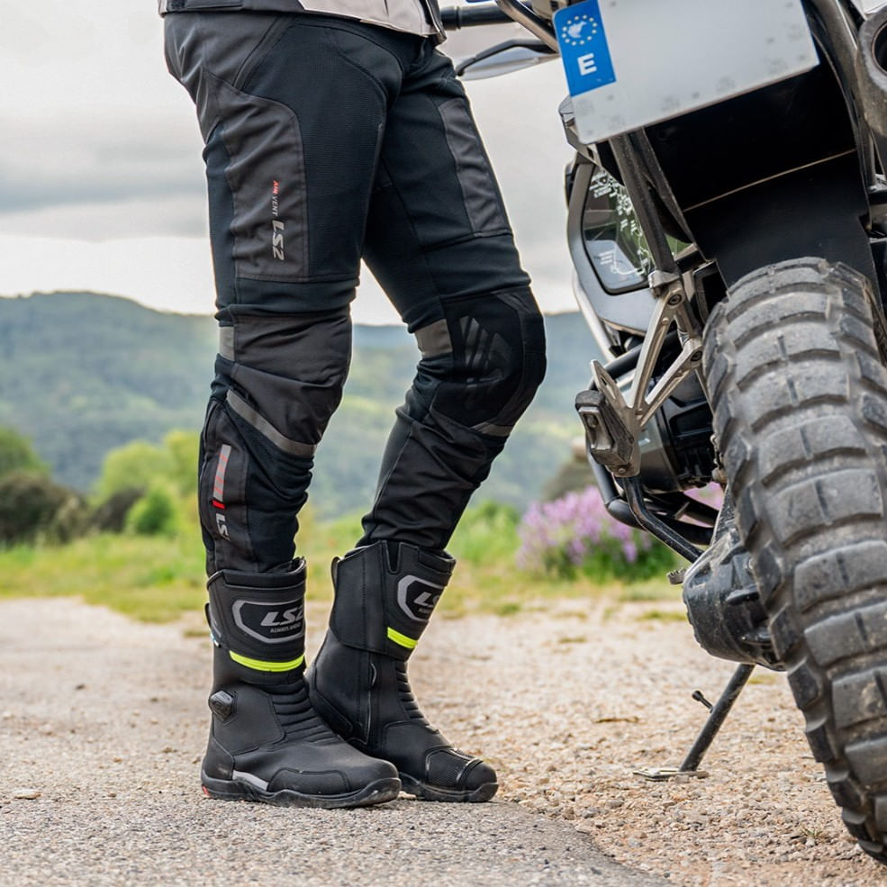 Pantalón LS2 Como Air Hombre Negro / Gris